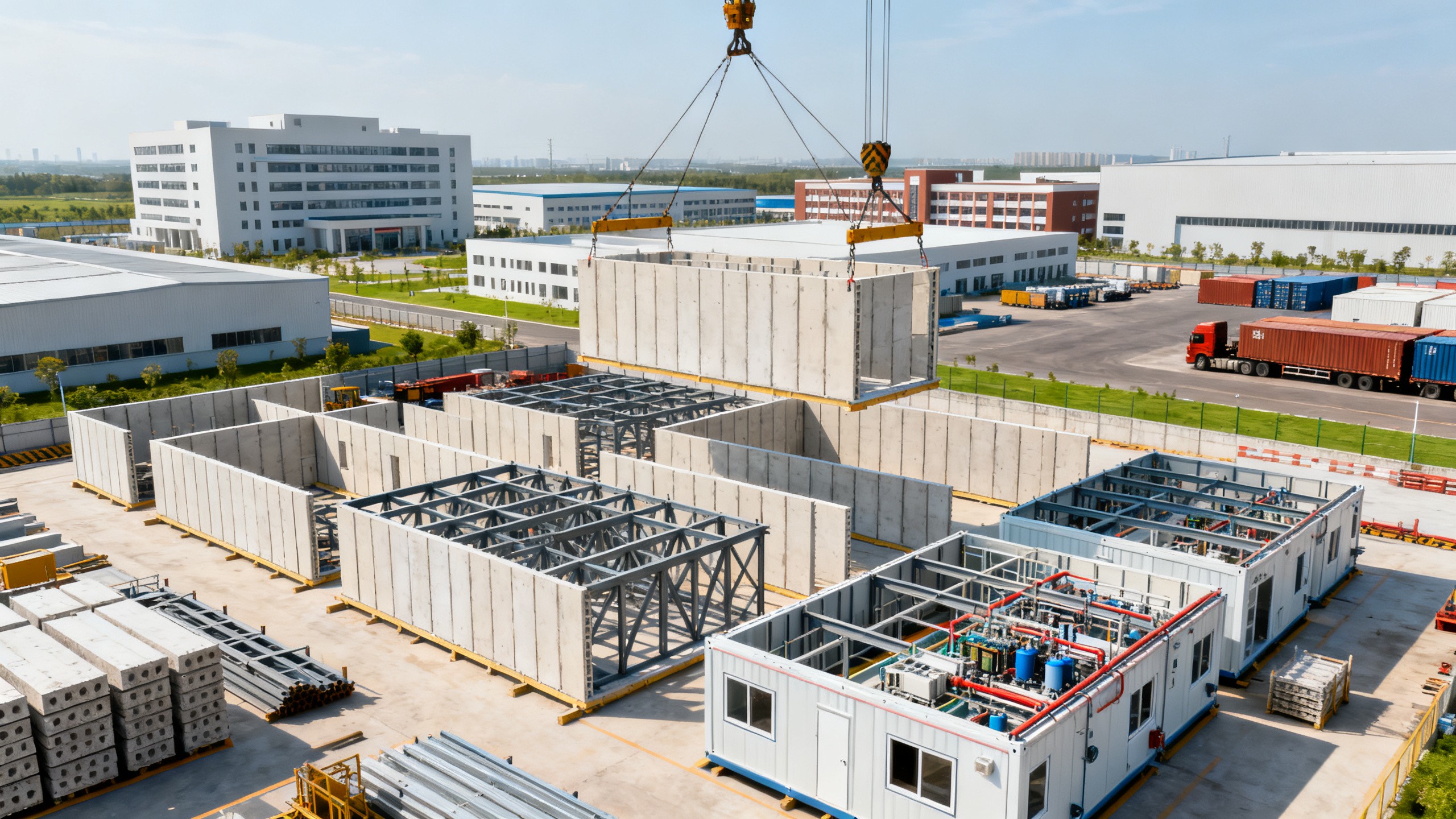 Who benefits most from prefabricated construction techniques?