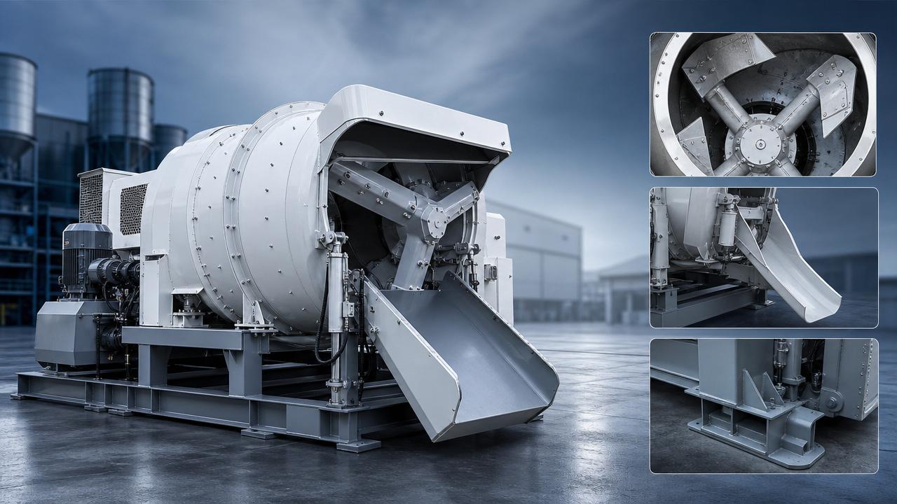 Concrete Mixers Supplier Comparison: Output, Wear Parts, and Downtime