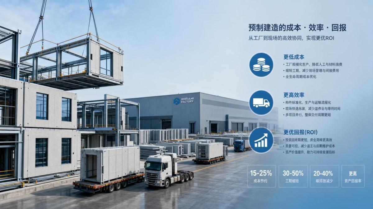 Prefabricated Construction Cost: What Affects ROI Most