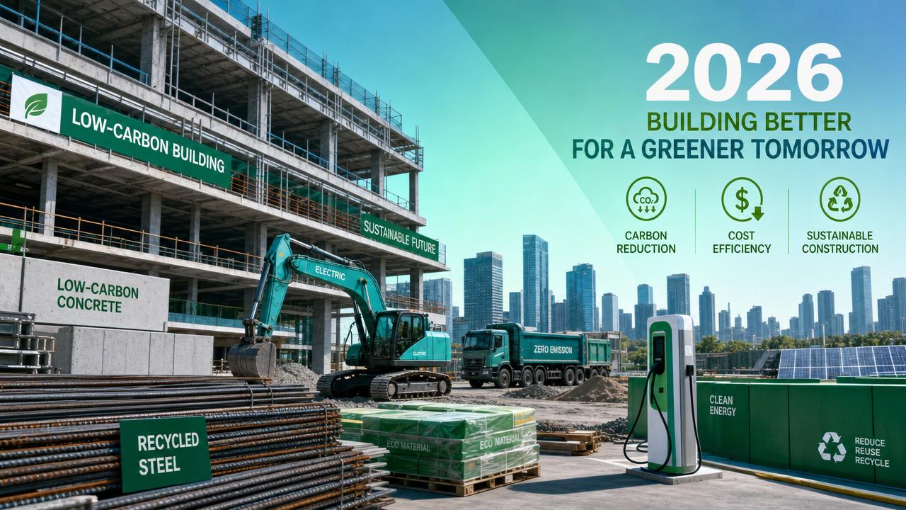 Carbon Reduction in Construction: 2026 Cost Drivers
