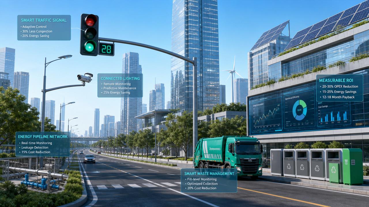 Smart City Solutions That Deliver Measurable ROI, Not Just Data