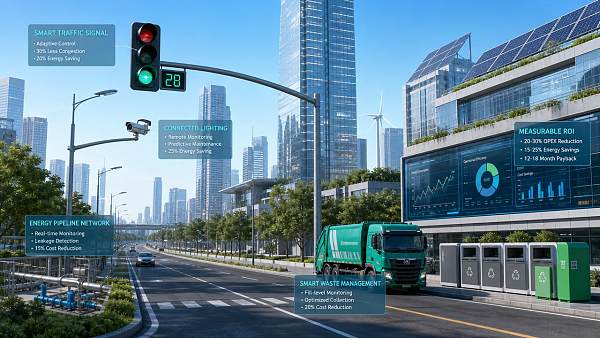 Smart City Solutions That Deliver Measurable ROI, Not Just Data