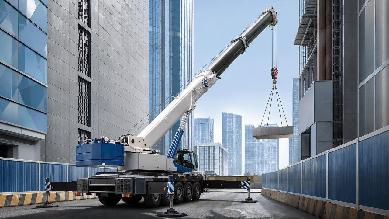 How to Compare Cranes for Tight Urban Lifts
