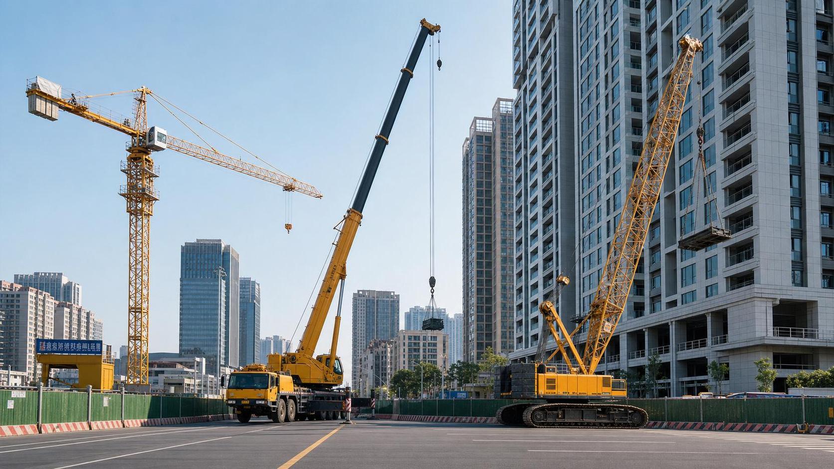 Crane Types Compared for Urban Lifting Projects
