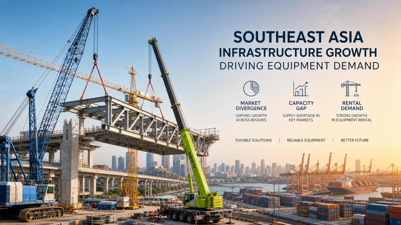 Cranes in Southeast Asia: Market Shifts, Capacity Gaps, and Rental Demand
