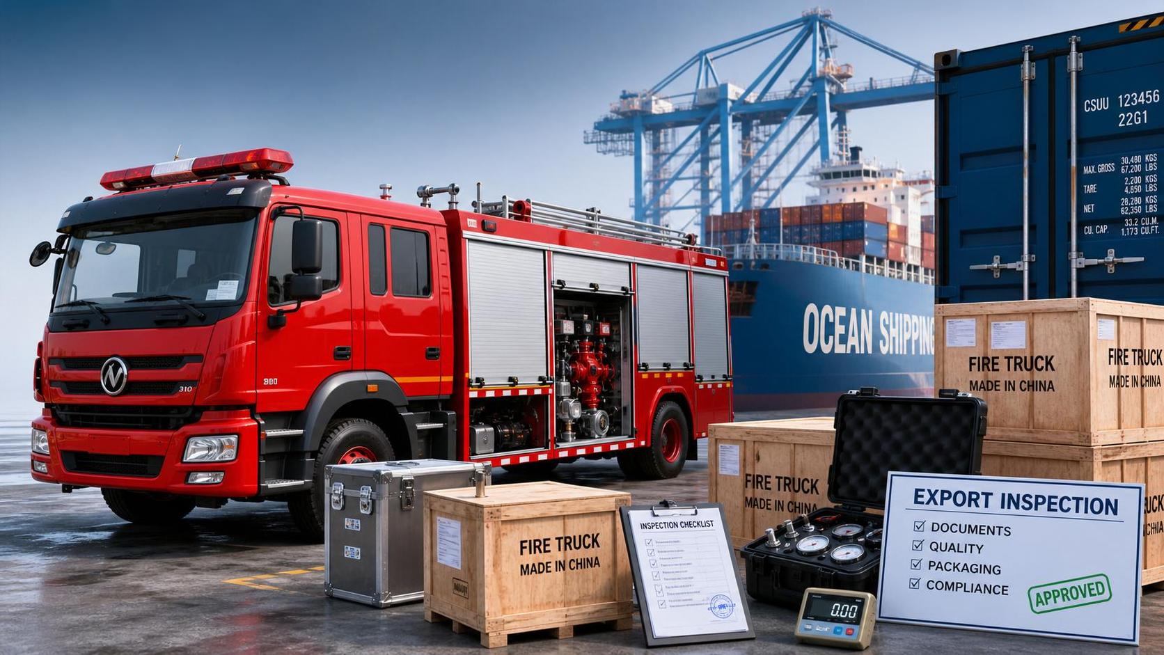Fire Trucks Exporter Checklist: Specs, Compliance, and Delivery Risks