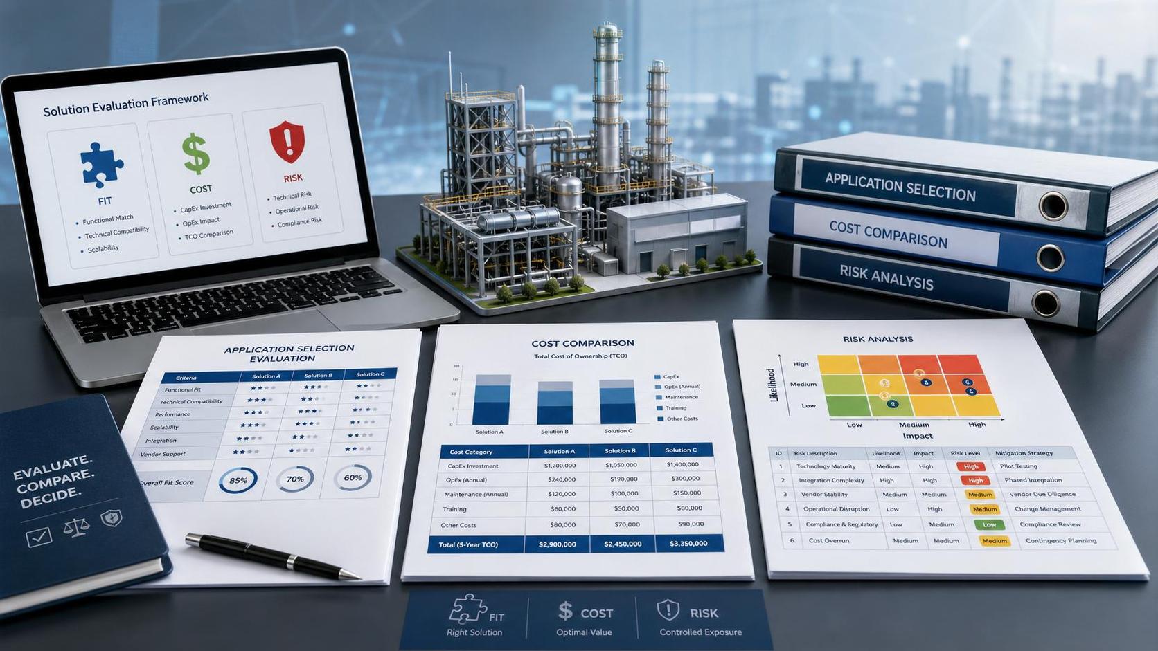 Application Selection Guide: How to Compare Fit, Cost, and Risk