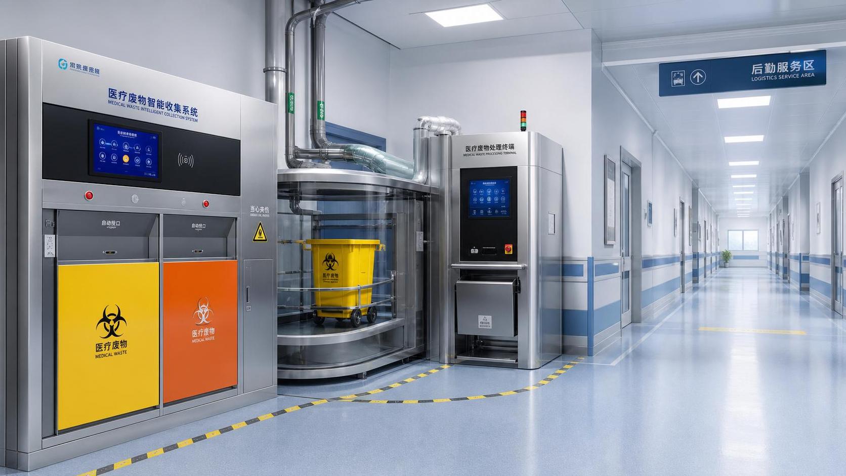How Automated Waste Systems Improve Hospital Safety and Workflow