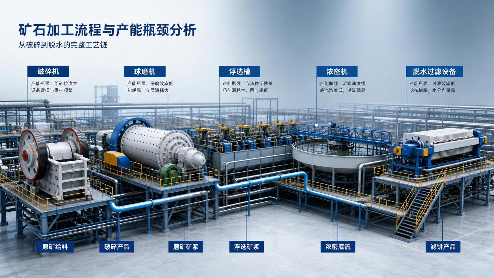 Ore Processing Flow Sheet Basics: Key Stages and Common Bottlenecks