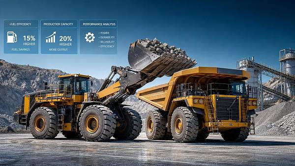 Heavy Machinery Performance Analysis for Fuel and Output Benchmarking