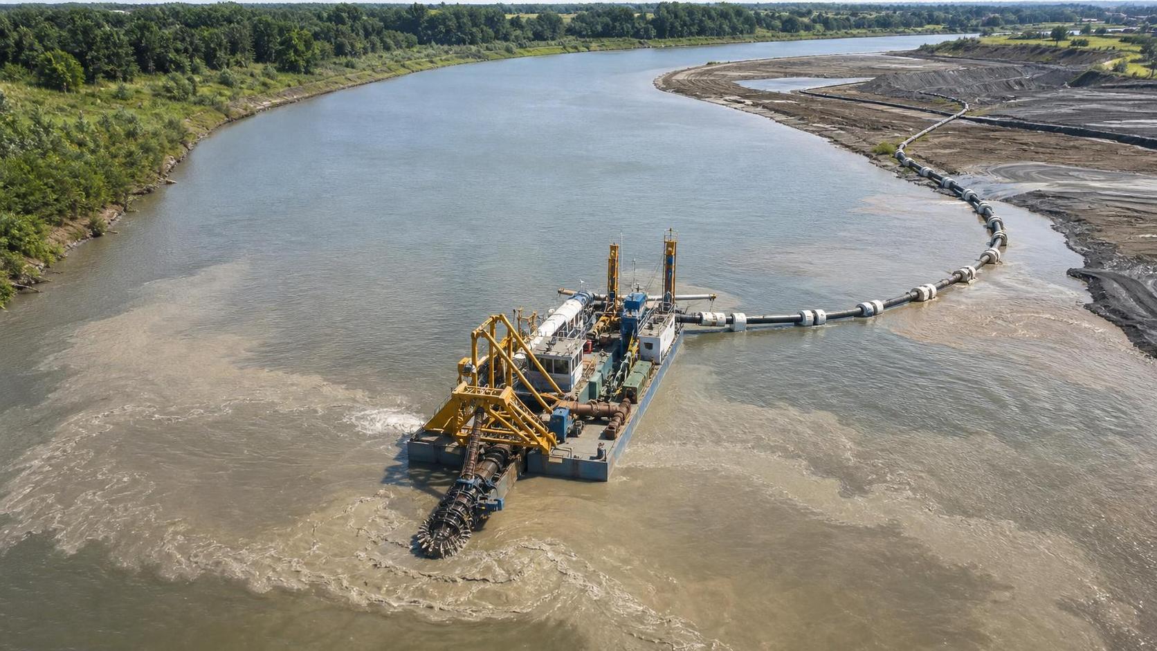 How YLCSD350 Cutter Suction Dredger Capacity Affects River Dredging Plans