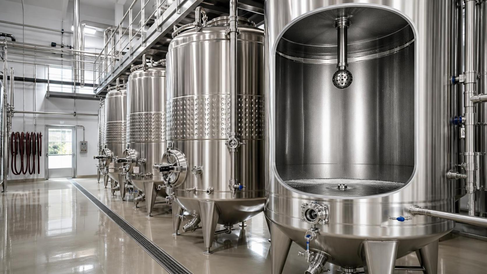 Common Wine Tank Cleaning and Corrosion Issues in Fermentation Systems