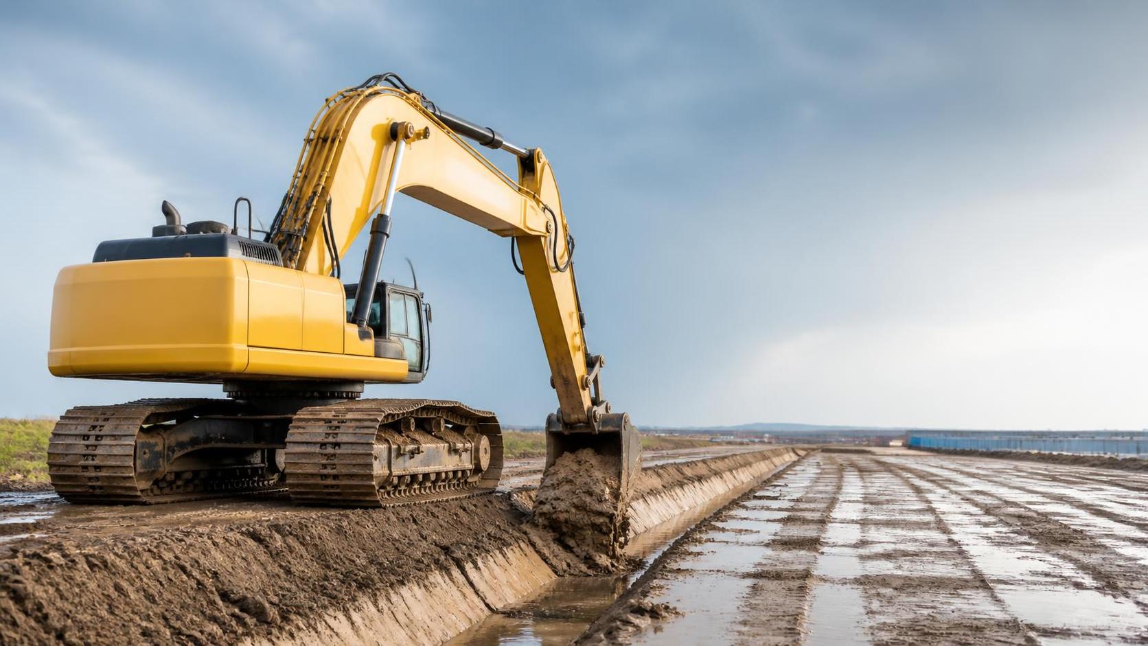 When tracked excavation equipment is the right choice for soft ground