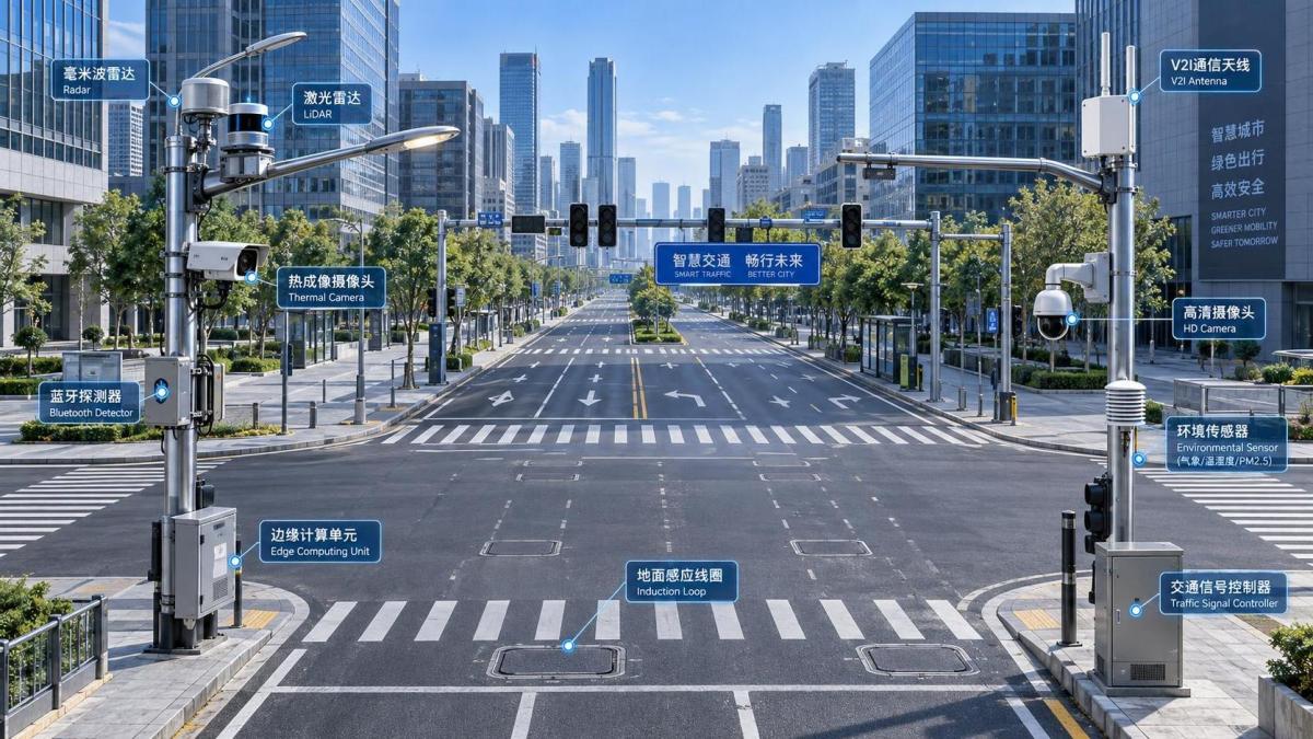 How do intelligent traffic systems handle sensor failures?