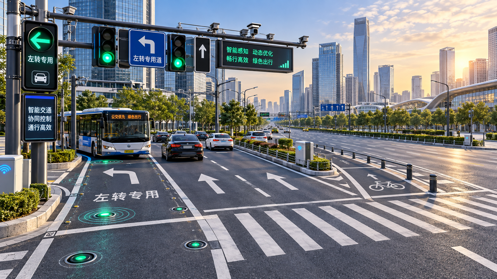 How urban traffic upgrades can reduce congestion at busy intersections