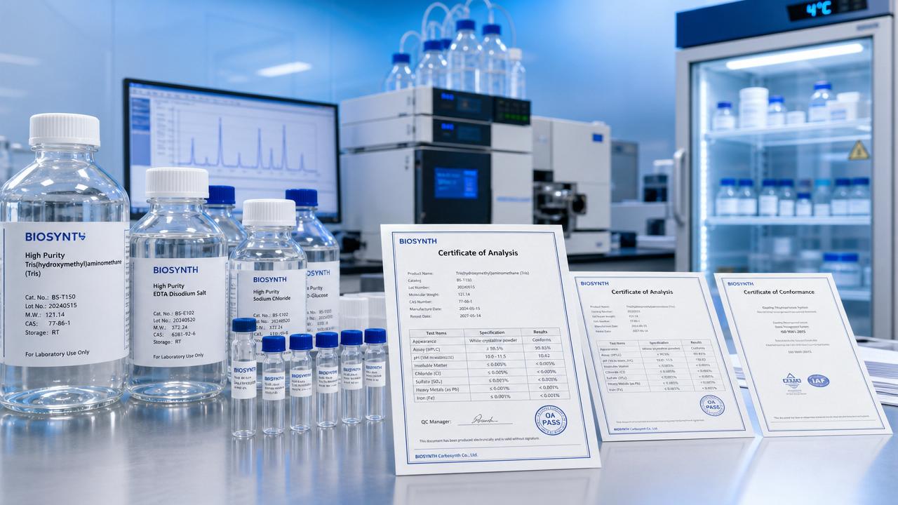 Biochemical Reagents: How to Compare Purity and Batch Stability