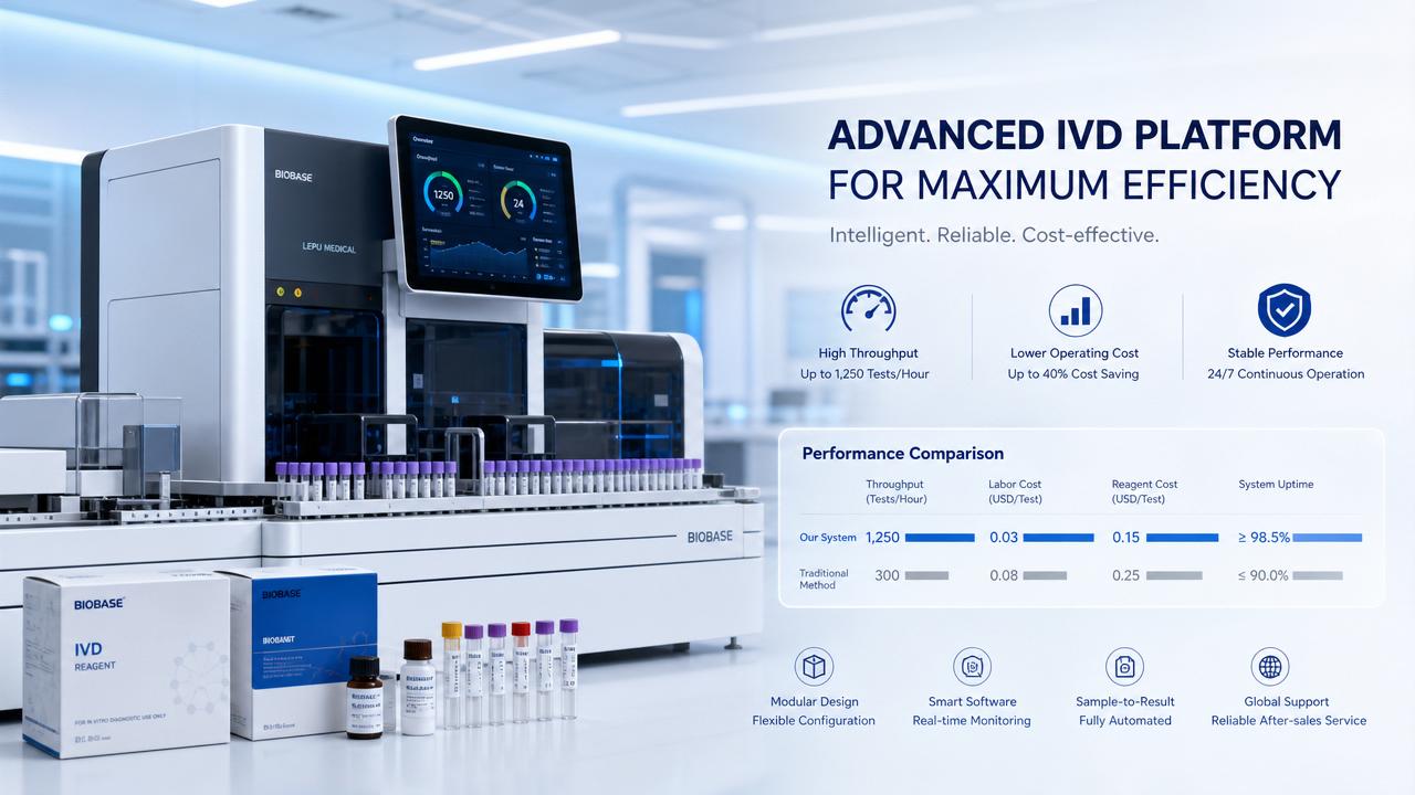 In-Vitro Diagnostics Platforms: How to Compare Throughput and Cost