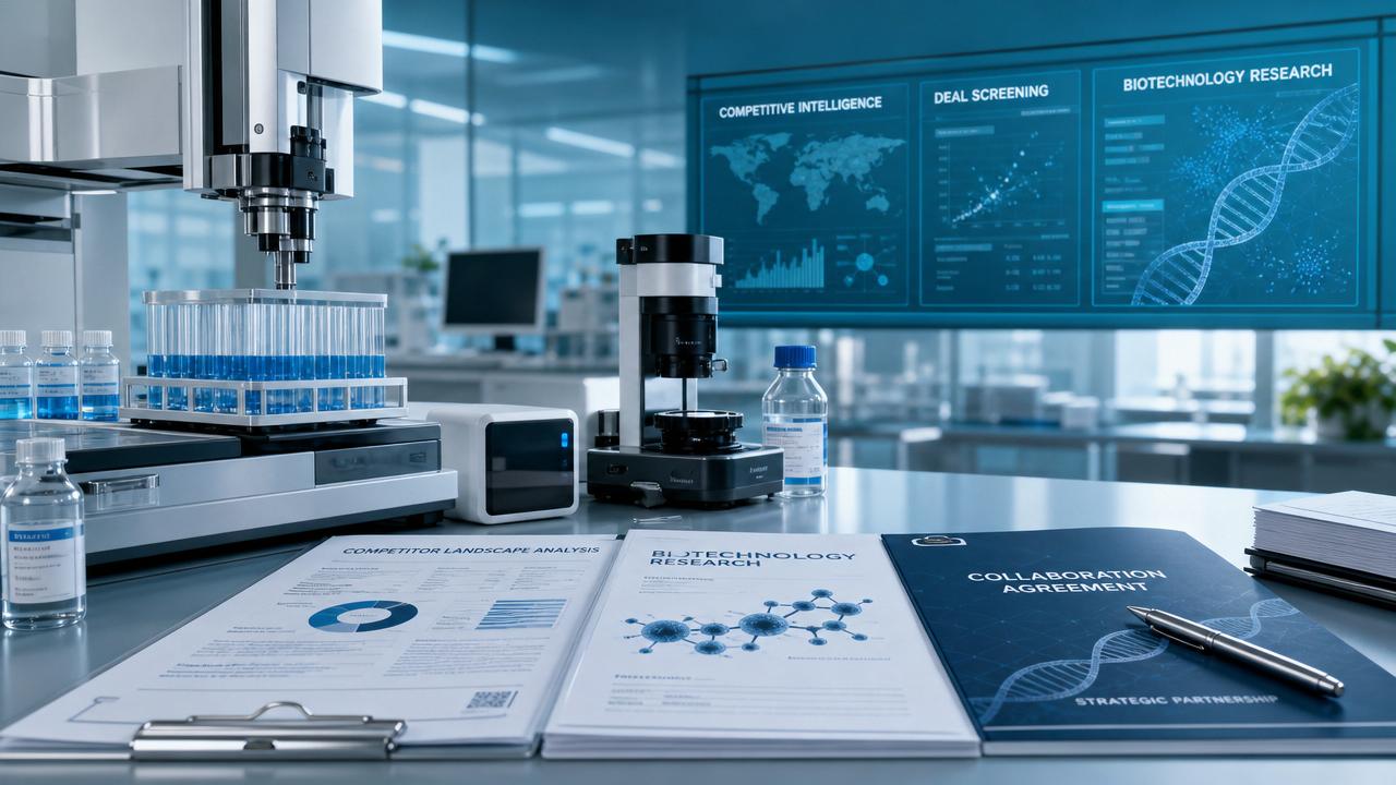 How Biotech Intelligence Improves Competitor Tracking and Deal Screening