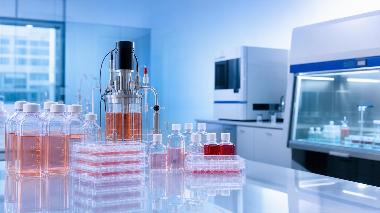 Cell Cultures: How to Compare Media Consistency Before Scale-Up