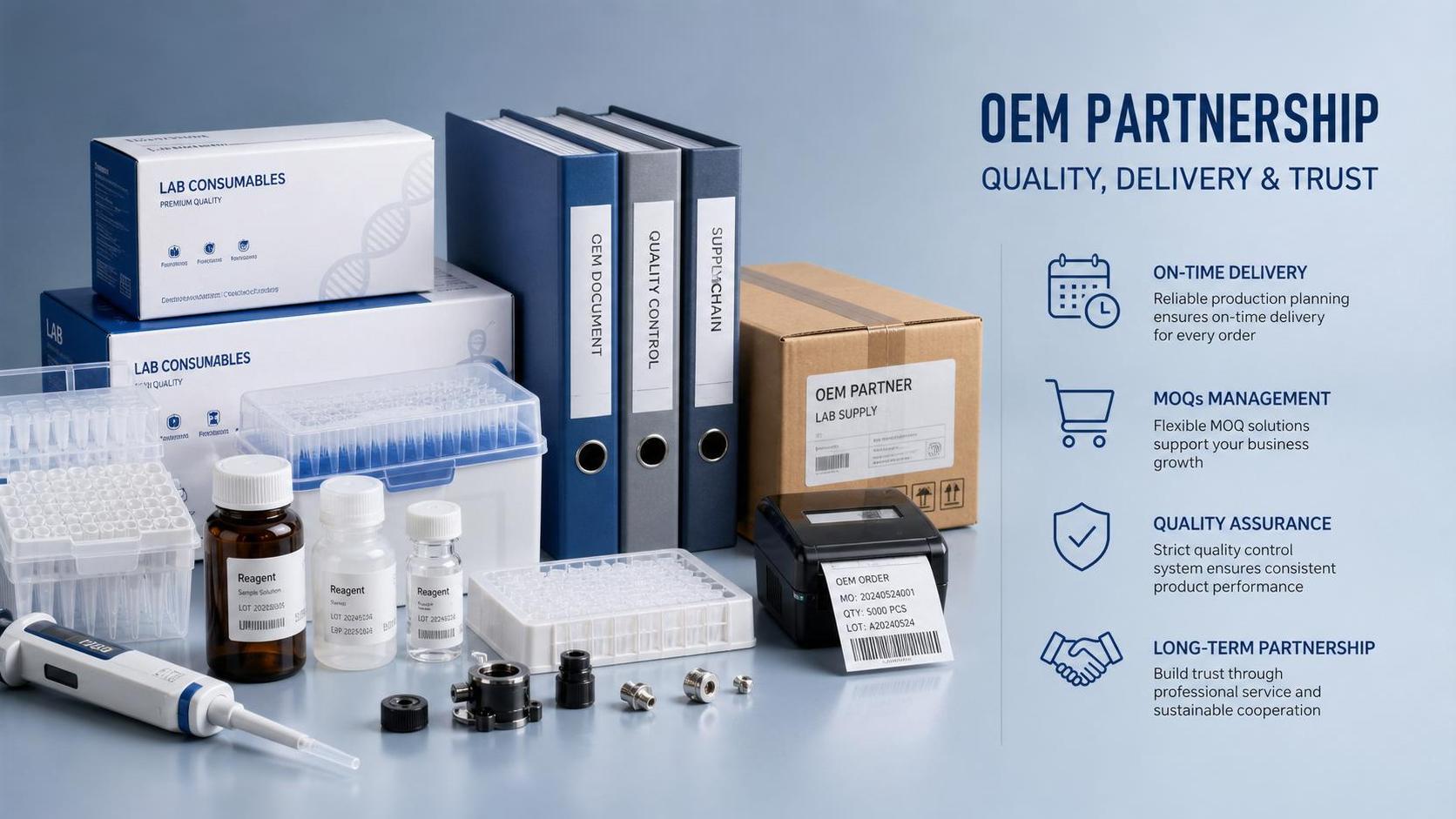 OEM Cooperation for Lab Products: Lead Time and MOQ Risks