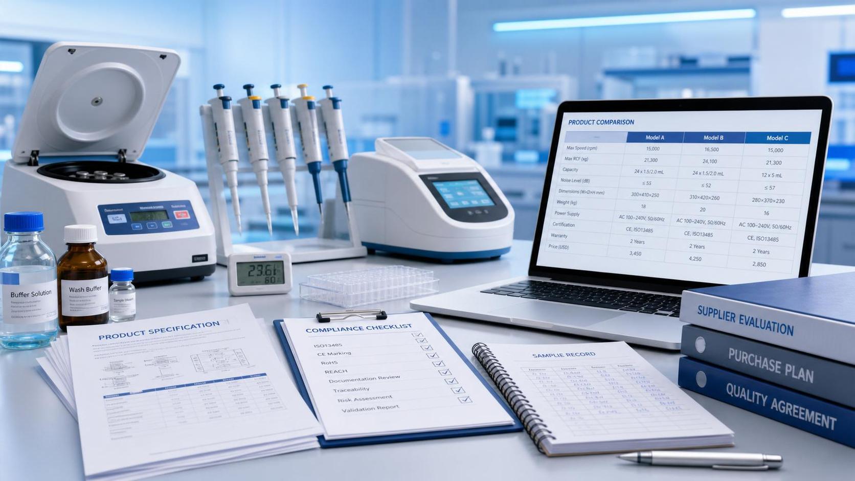Laboratory Product Information Buyer's Guide: What to Compare Before Ordering