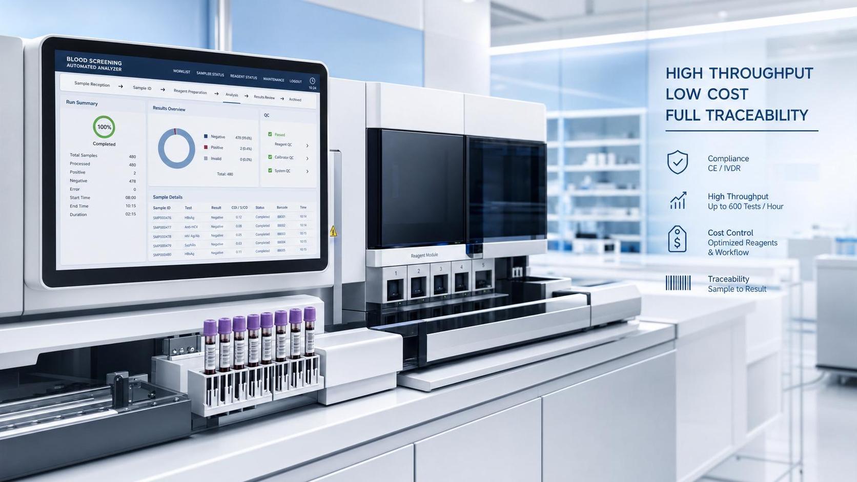 Blood Screening Lab Solutions: Cost and Compliance Priorities