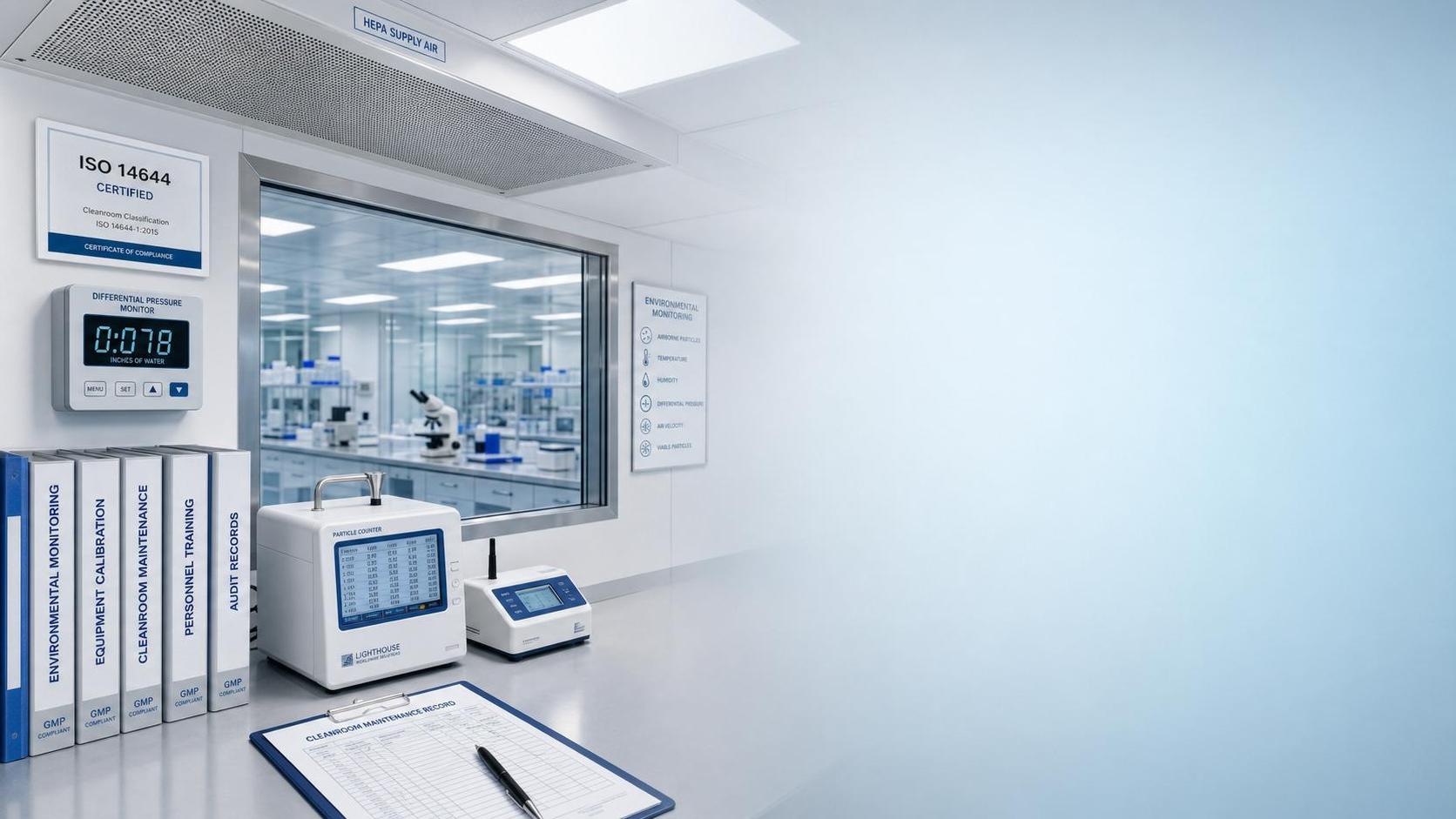 ISO 14644 Lab Environmental Systems Guide: Common Audit Gaps