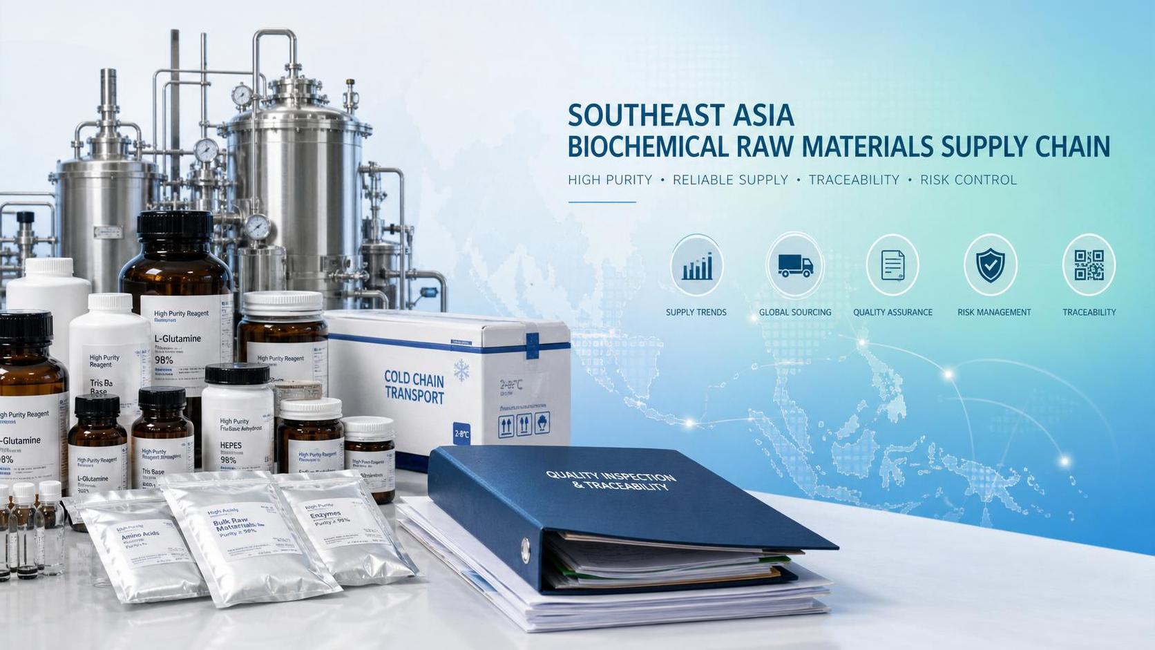 Biochemicals Southeast Asia: Supply Trends and Sourcing Risks in 2026