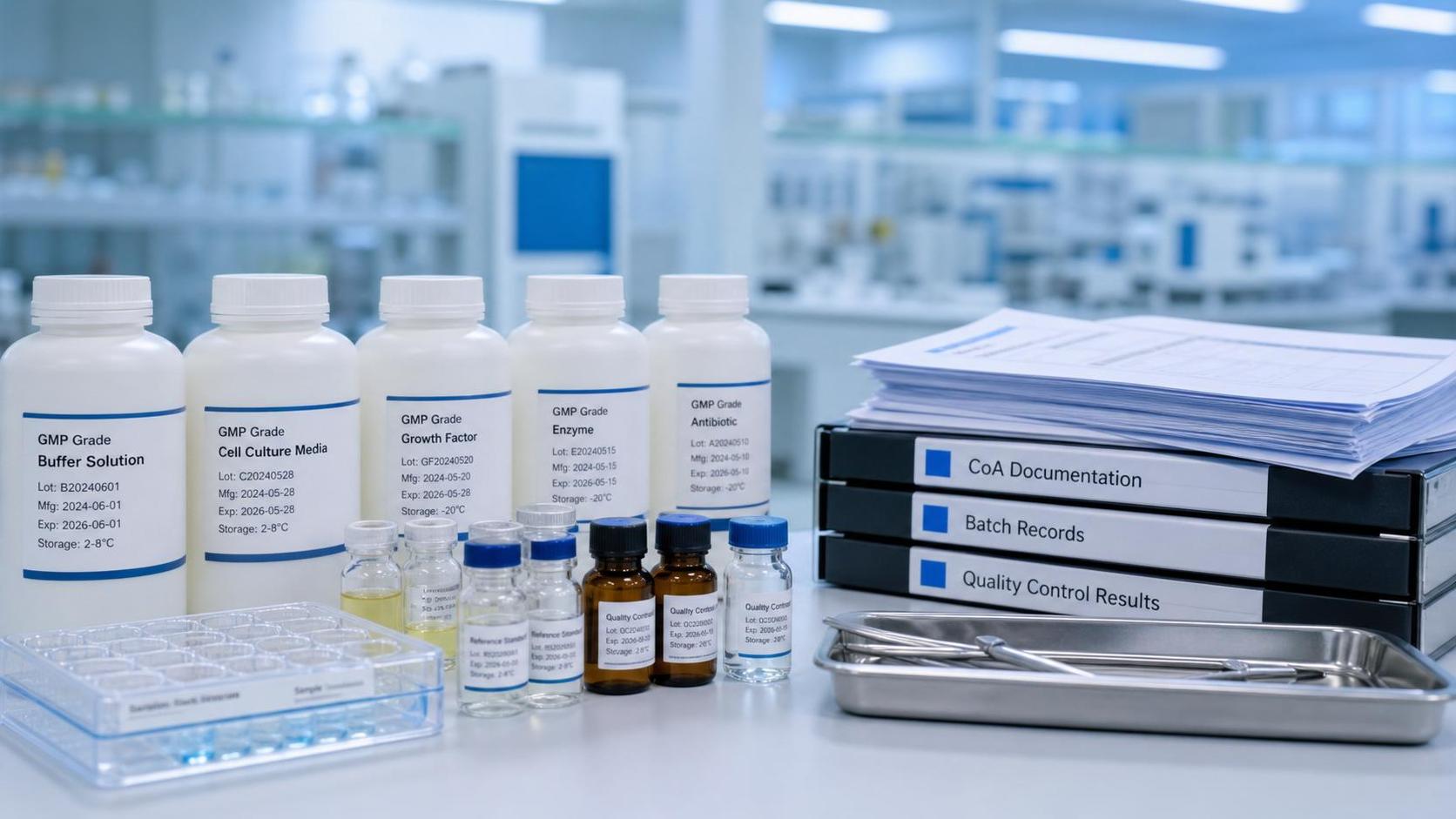 How to Compare GMP Grade Lab Reagents for Quality and Supply Risk