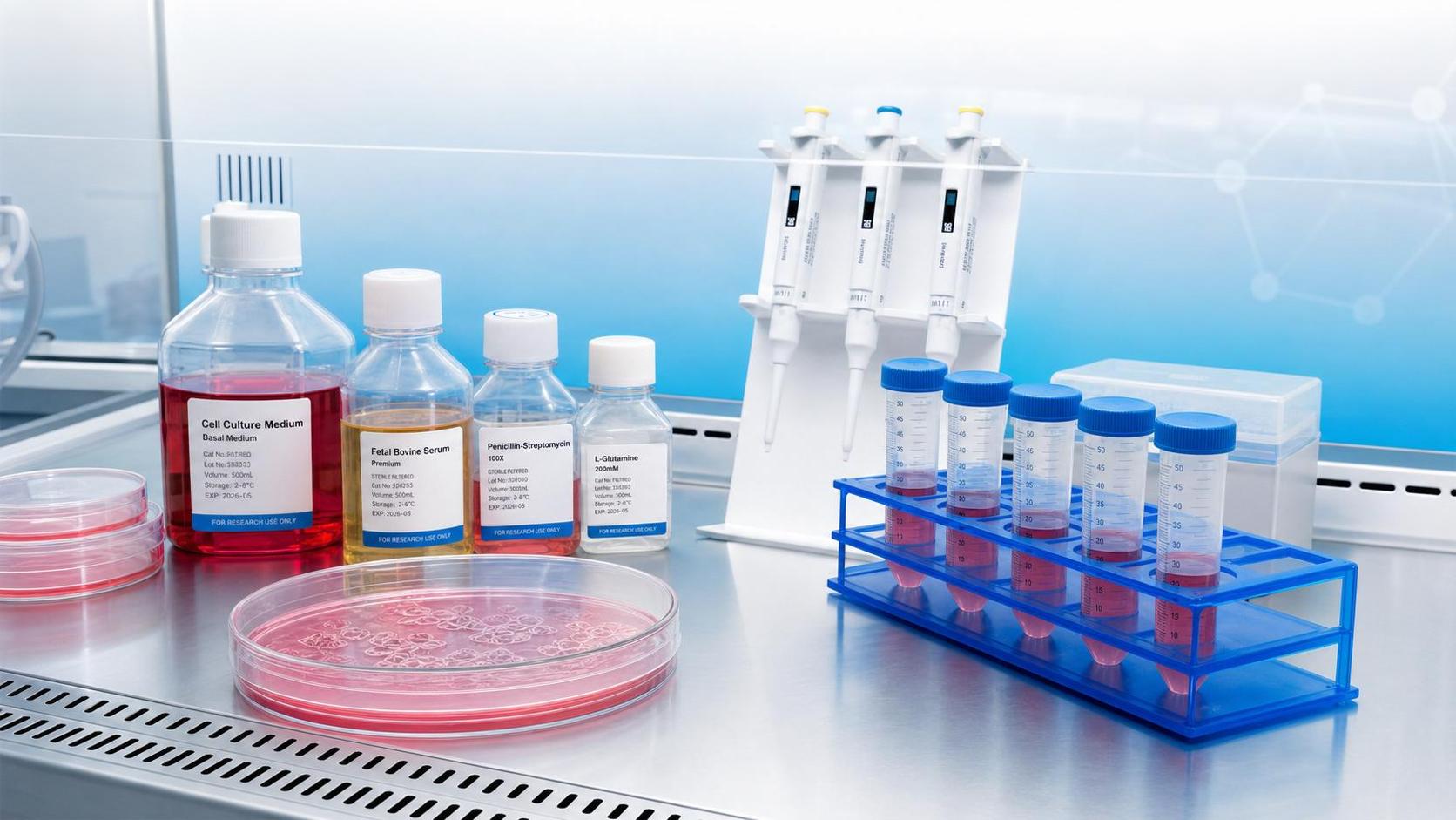 Reagent Selection for Cell Culture: Key Factors for Reliable Growth