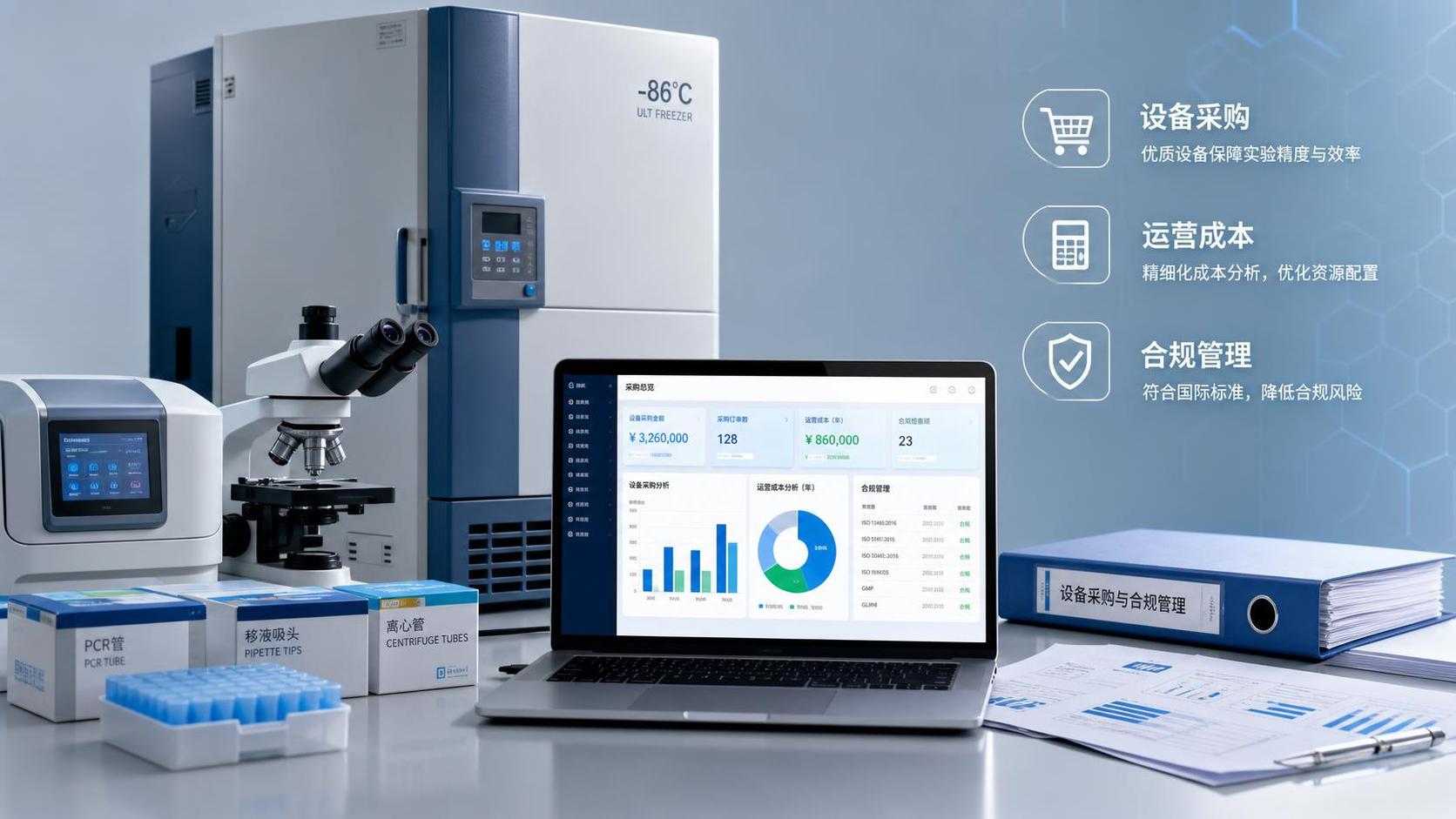 What Shapes the Total Cost of a Laboratory Procurement Process?