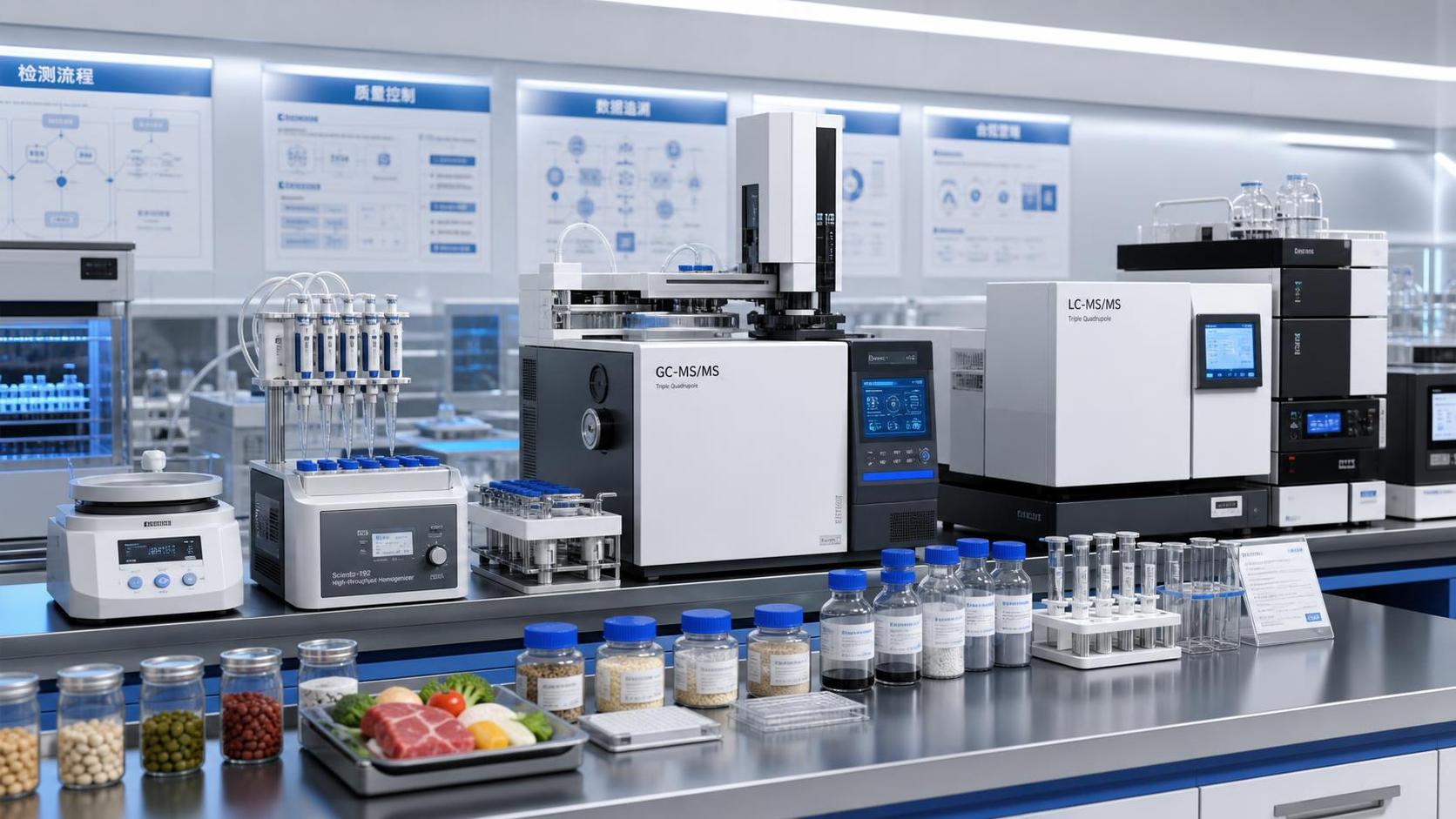 How to choose lab equipment for food testing labs