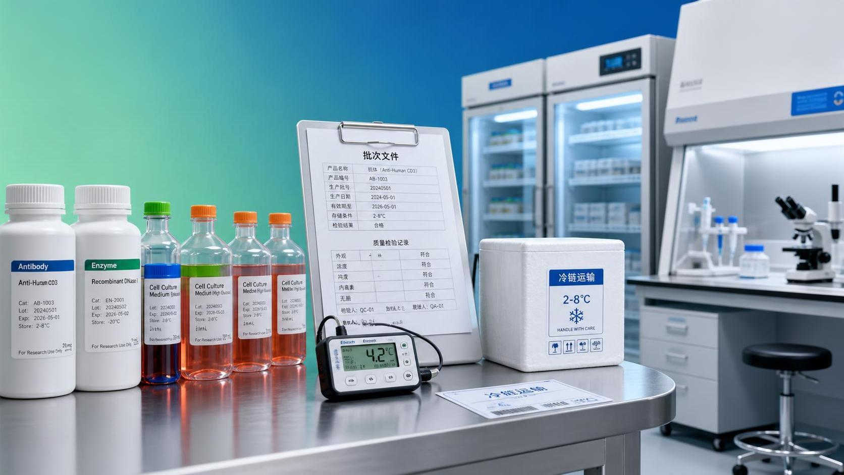 How to evaluate a scientific reagent supplier for product quality