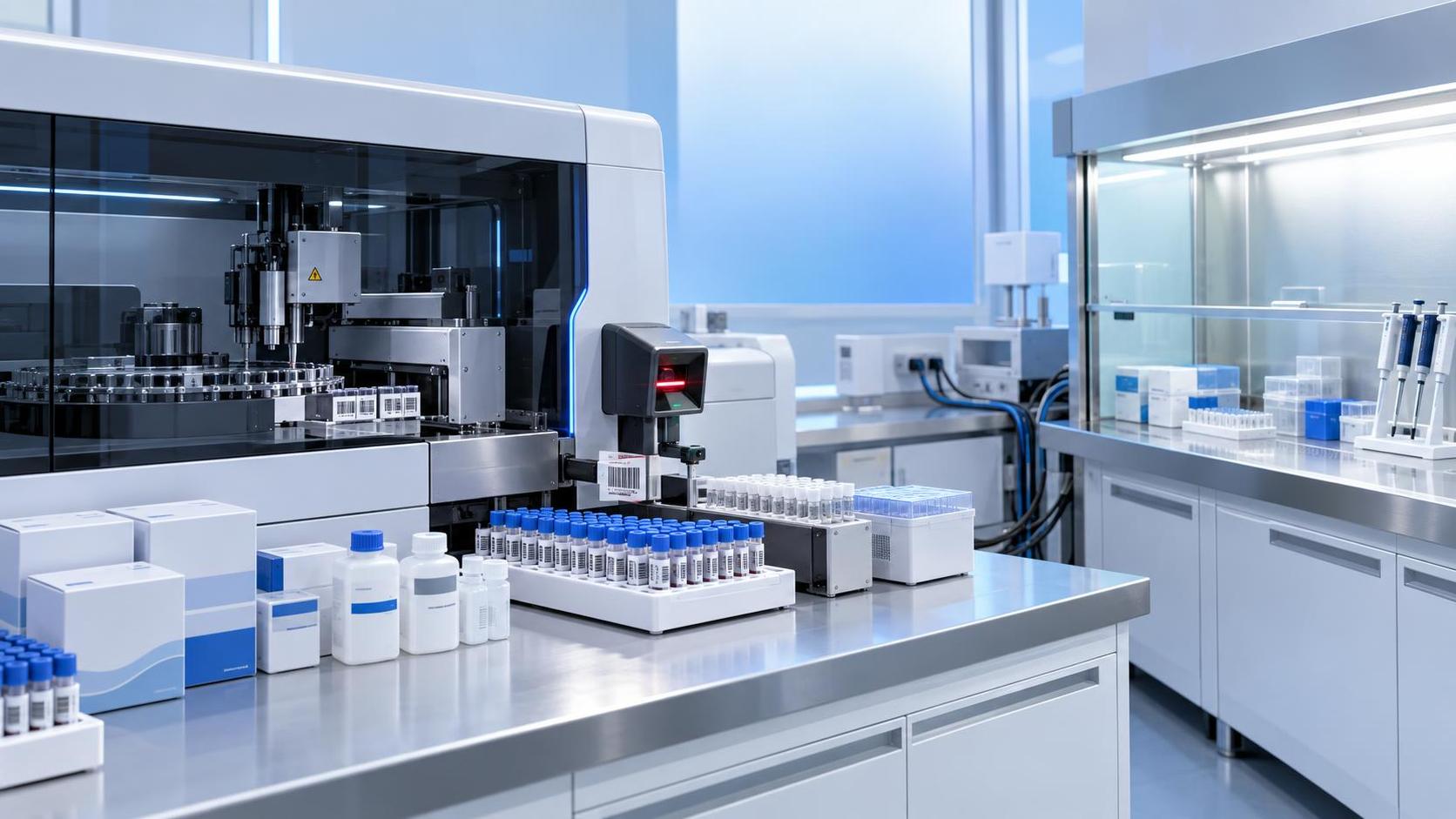 What drives commercial application pricing for laboratory equipment?