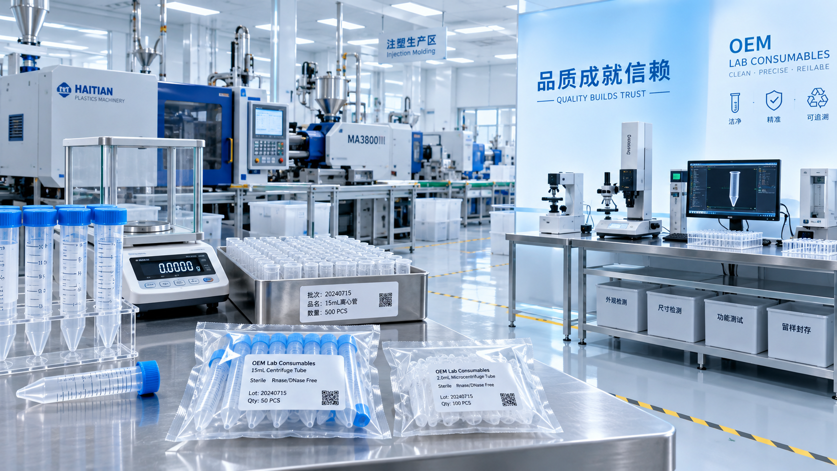 How to assess quality controls in OEM lab product manufacturing