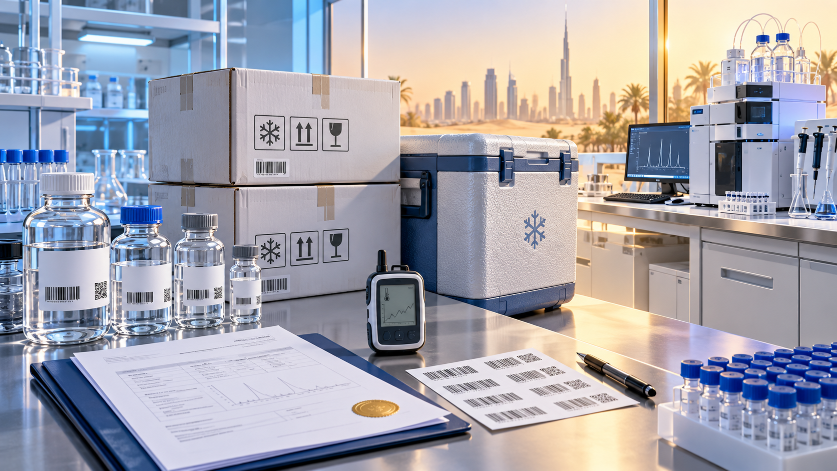 How to verify reagent quality when sourcing laboratory chemicals in the Middle East