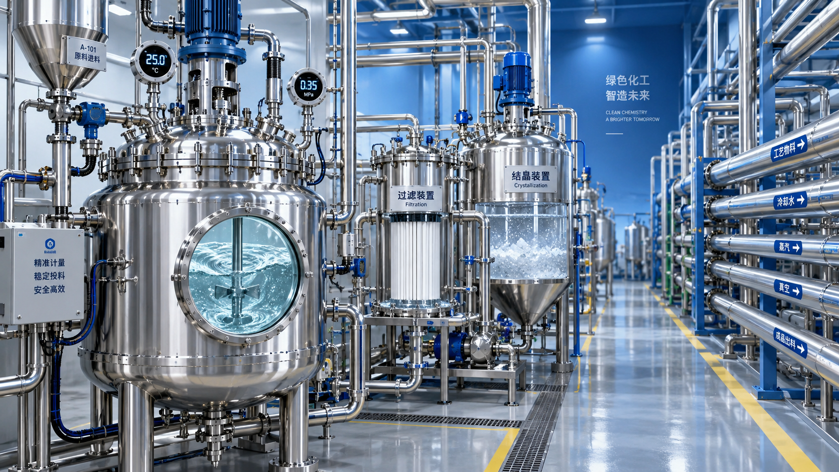 How process technology for chemicals affects batch consistency