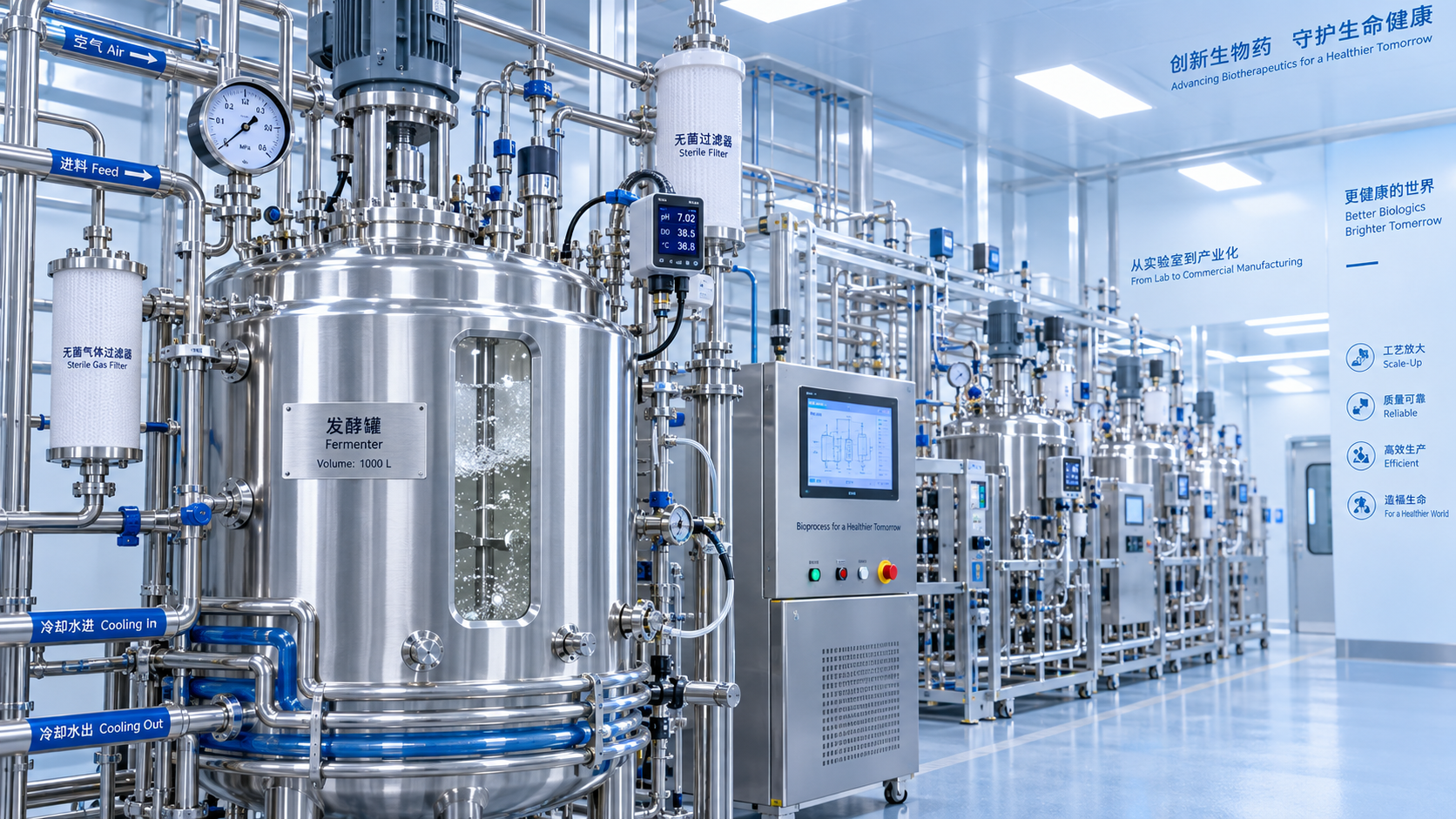 How to select bioprocessing technology for fermentation scale-up