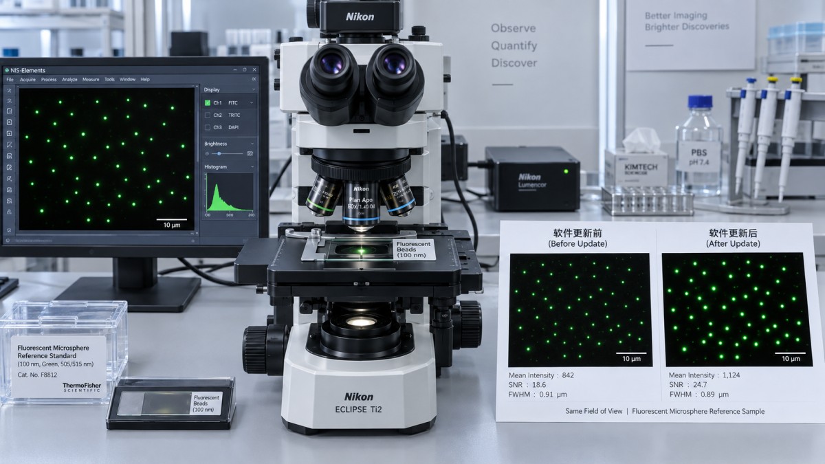 How Do You Verify Microscope Image Comparability After Software Updates?