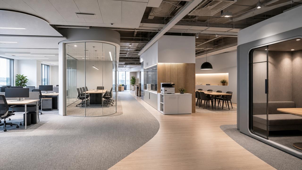 Interior Design for Office: What Impacts Staff Flow and Focus