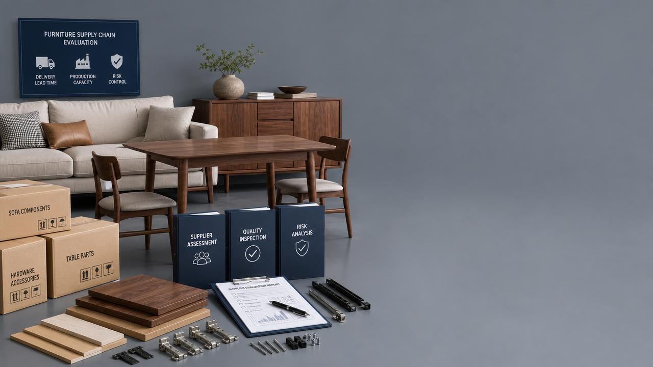 How to Compare a Home Furniture Supplier on Lead Time and Risk