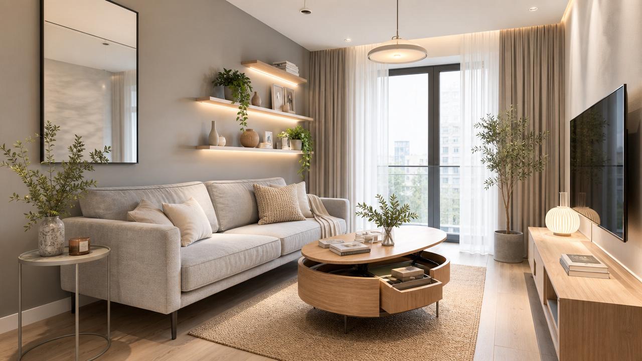 Home Decor Ideas for Living Room That Work in Small Urban Homes