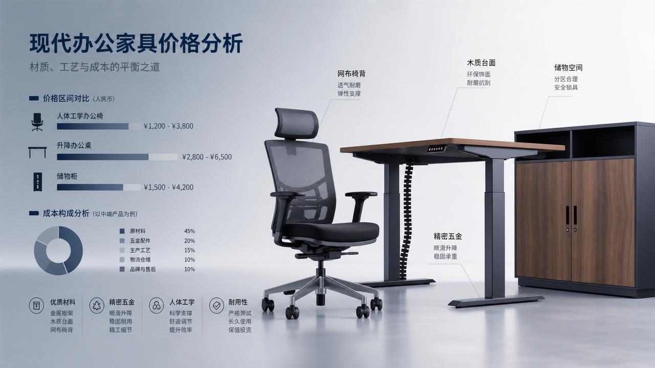 Office Furniture Price Breakdown: What Drives Cost in Modern Workspaces