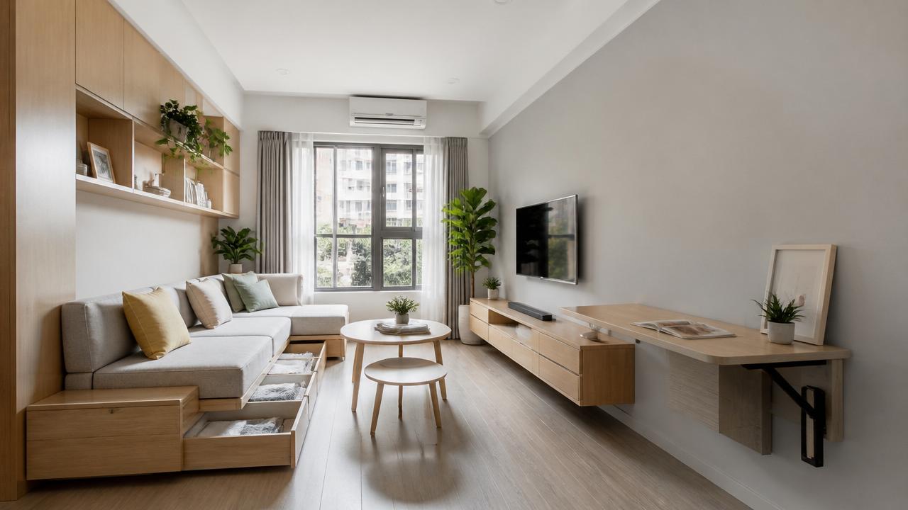 Space-Saving Home Furniture Ideas That Actually Improve Small Rooms