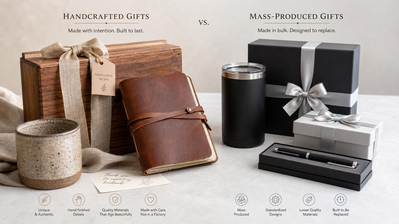 Handcrafted Gifts vs Mass-Made Options: What Affects Perceived Value