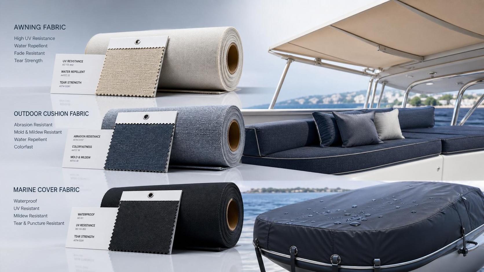 Outdoor Fabric Solutions for UV, Moisture, and Heavy-Use Conditions