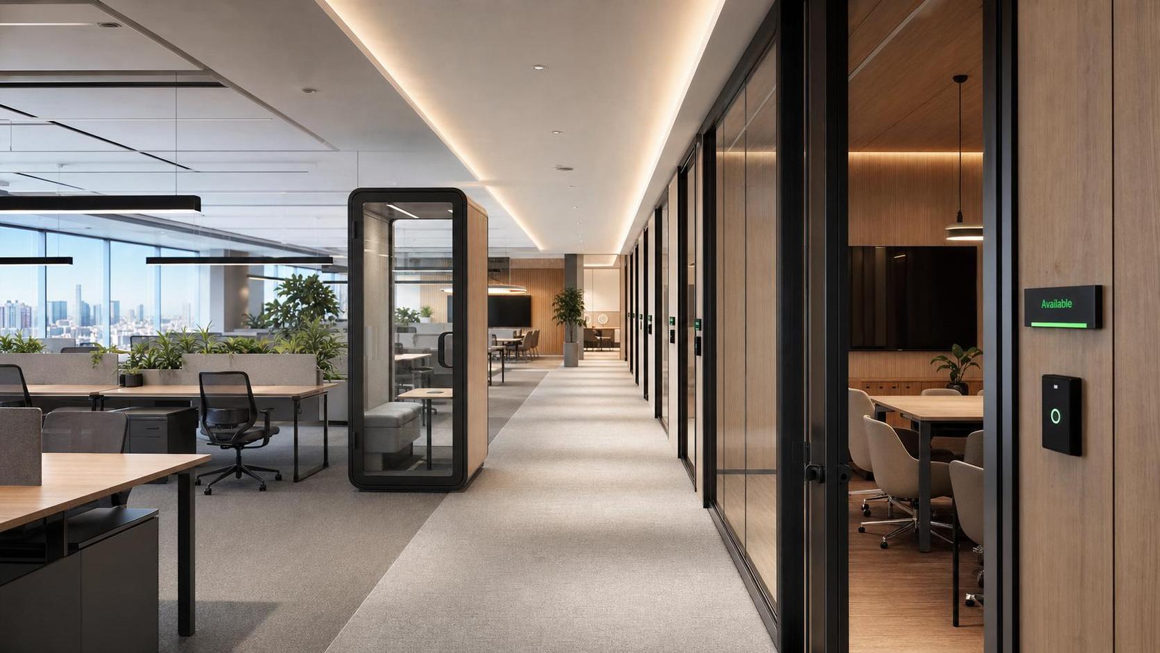 Smart Workspace Solutions for Coworking: What Improves Utilization and User Flow