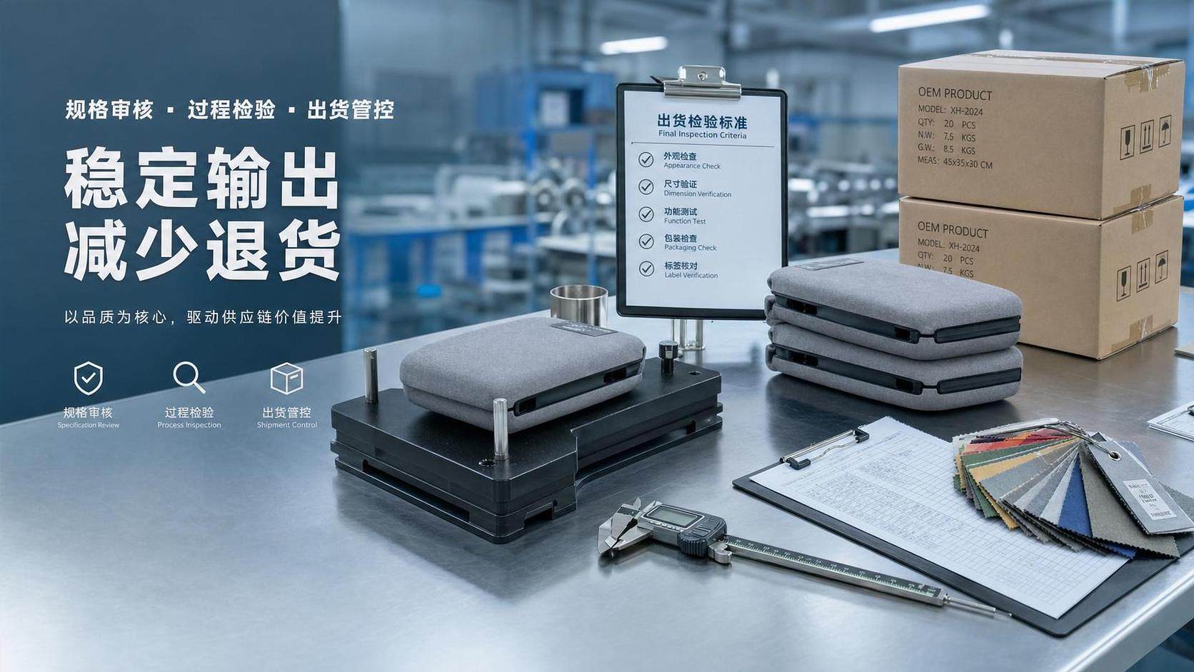 OEM Quality Control Support for Stable Output and Fewer Returns