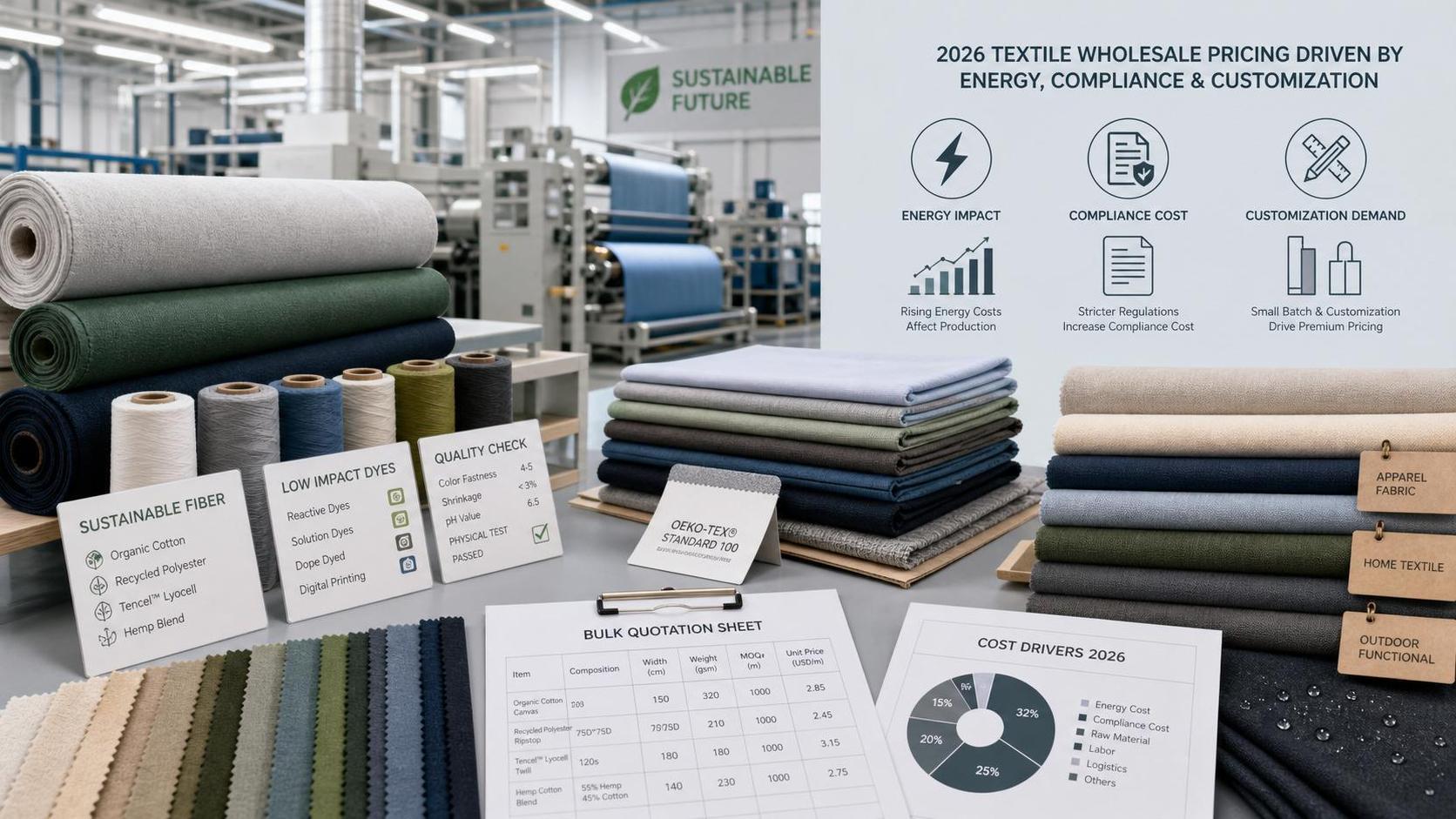 Textile Industry Wholesale Pricing: What Drives Cost in 2026