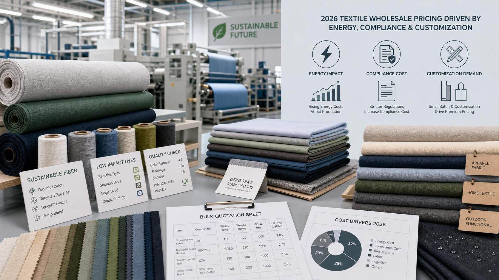 Textile Industry Wholesale Pricing: What Drives Cost in 2026